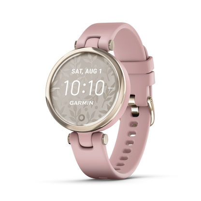 Garmin Lily Sport Edition, Midnight Orchid Bezel with Deep Orchid Case and Silicone Band (010-02384-03)
