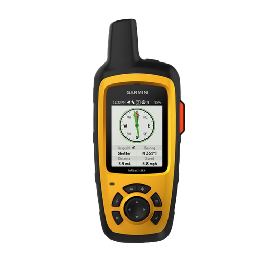 Garmin inReach SE+, Rugged & Lightweight GPS Satellite Communicator w/ InReach & SOS (Garmin Certified Refurbished) by Garmin