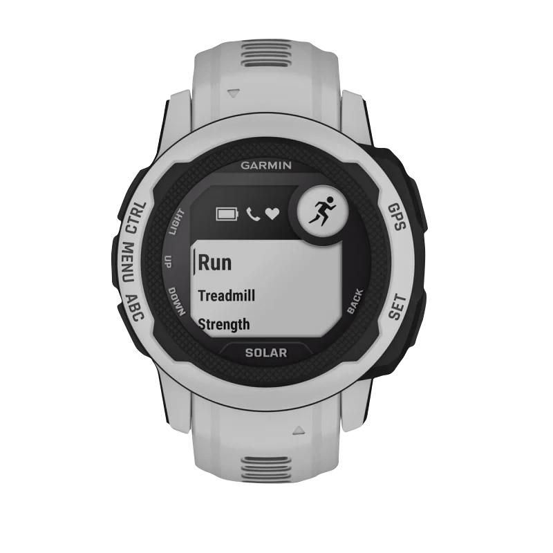 Garmin Instinct 2S Solar, Mist Gray (Garmin Certified Refurbished)