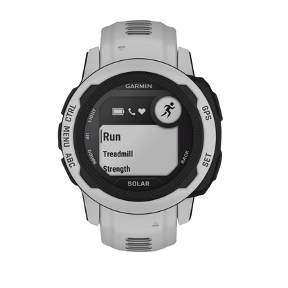 Garmin Instinct 2S Solar, Mist Gray (Garmin Certified Refurbished)