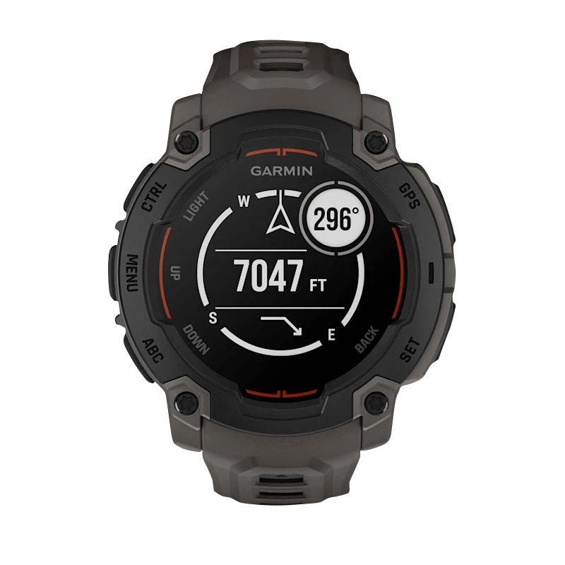 Garmin Instinct E, (45mm) Black with Charcoal Band (010-02933-00)
