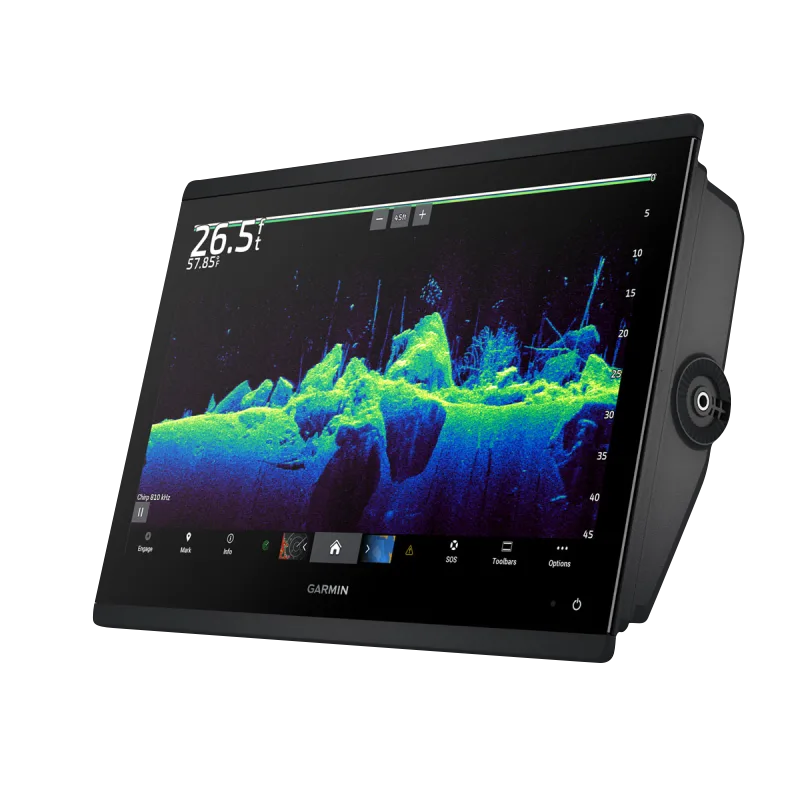 Garmin GPSMAP 1643xsv SideVü, ClearVü and Traditional CHIRP Sonar with Mapping (010-02919-03)