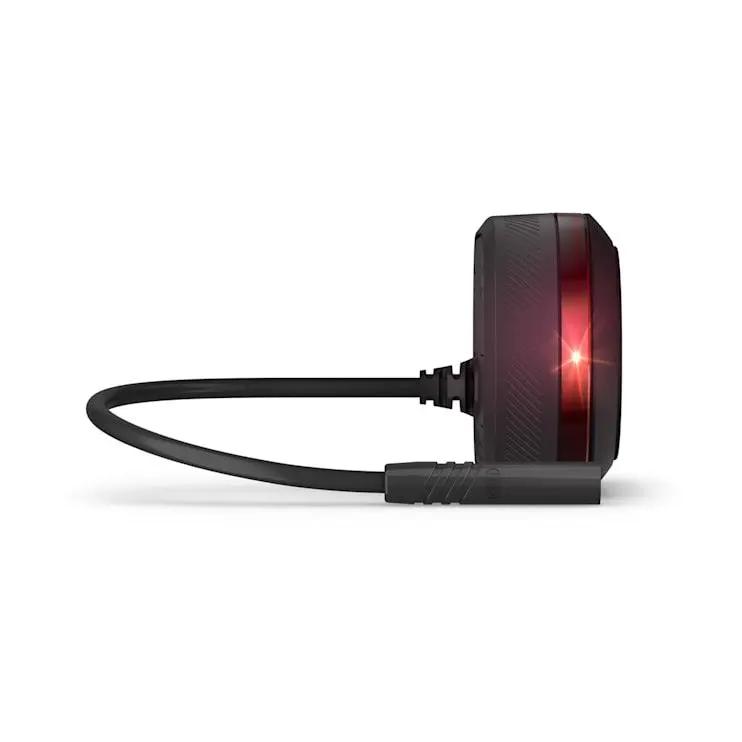 Garmin Varia eRTL615 radar tail light for eBikes, black with red LED and mounting cable