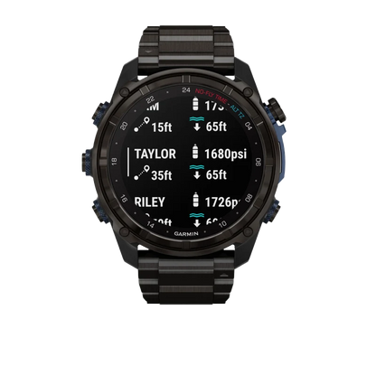 Garmin Descent Mk3i, 51 mm Carbon Gray DLC Titanium with DLC Titanium Band (010-02752-13)