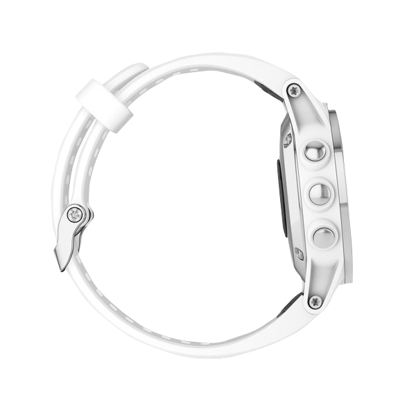 Garmin Fenix 5S Plus Sapphire White w/ Carrara White Band (010-01987-00)