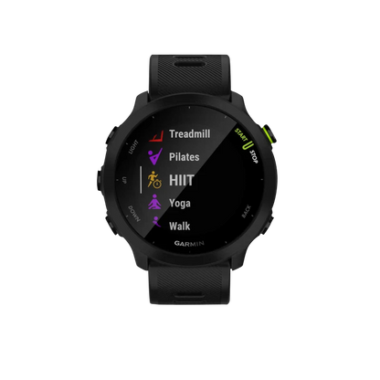 Garmin Forerunner 55, Black (Garmin Certified Refurbished)