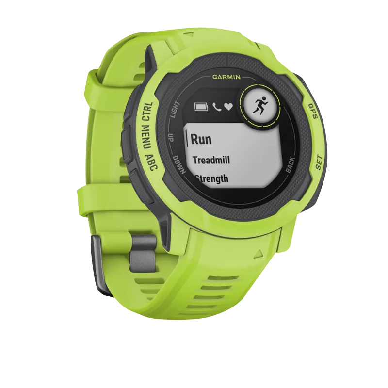 Garmin Instinct 2, Electric Lime (Garmin Certified Refurbished)