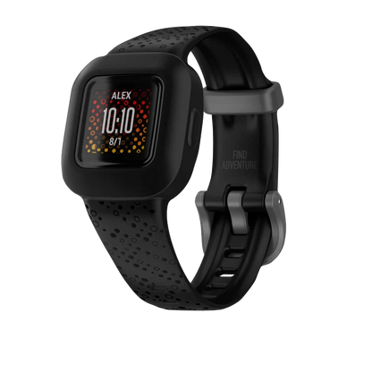 Garmin Vívofit jr. 3, Black Cosmic Watch for Kids (Garmin Certified Refurbished)