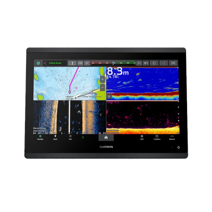 Garmin GPSMAP 1623xsv SideVü, ClearVü and Traditional CHIRP Sonar with Worldwide Basemap (010-02919-02)