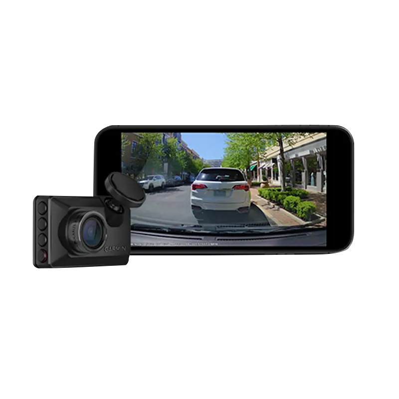 Garmin Dash Cam X210, Dash Cam 1440p avec un champ de vision de 140 degrés et un polariseur de clarté intégré (010-02859-00)