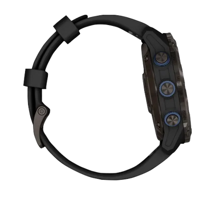 Garmin Descent Mk3i, 51 mm Carbon Gray DLC Titanium with Black Silicone Band (010-02752-10)