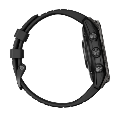 Garmin Epix Pro (Gen 2), 47 mm Sapphire Edition Carbon Gray DLC Titanium with Black Band (010-02803-10)