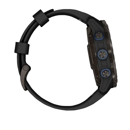 Garmin Descent Mk3i, 51 mm Carbon Gray DLC Titanium with Black Silicone Band and Descent T2 Transceiver