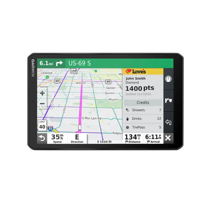 Garmin Dezl OTR810 8" GPS Truck Navigator (Garmin Certified Refurbished)
