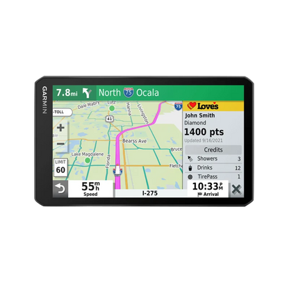 Garmin DezlCam OTR710 7" GPS Truck Navigator with Built-in Dash Cam (Garmin Certified Refurbished)