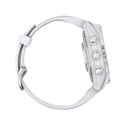 Garmin Epix Pro (Gen 2), 42 mm Standard Edition Silver with Whitestone Band (010-02802-00)