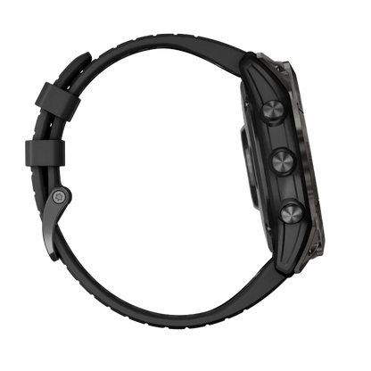 Garmin Epix Pro (Gen 2), 51 mm Sapphire Edition Carbon Gray DLC Titanium with Black Band (010-02804-00)