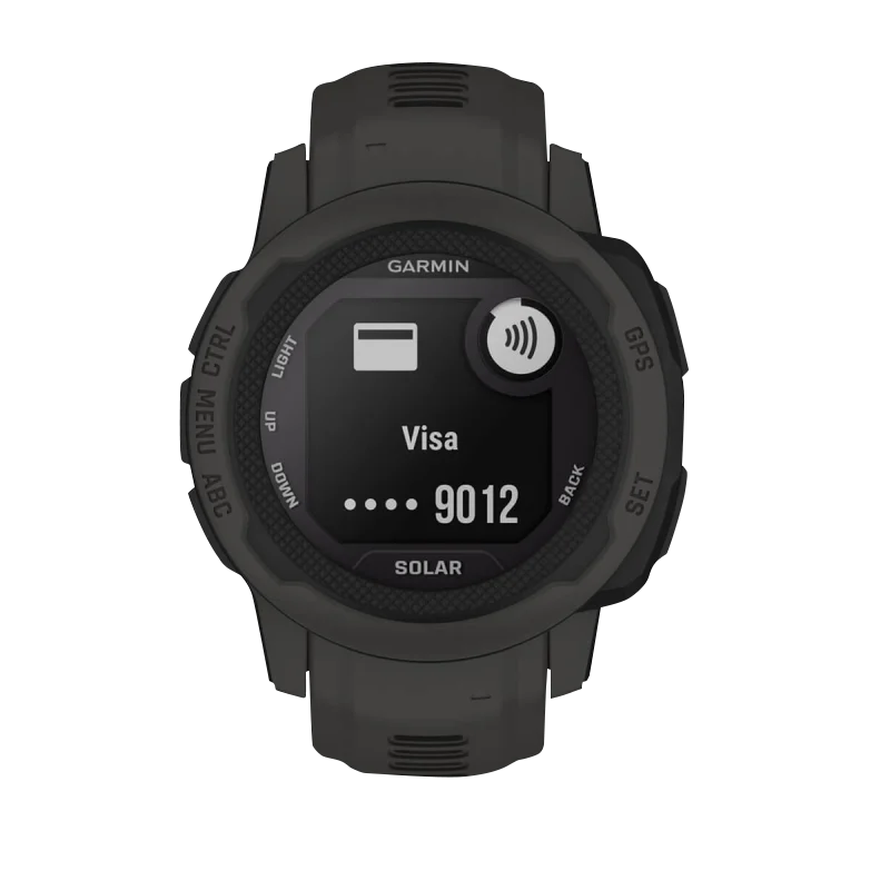 Garmin Instinct 2S Solar Graphite (remis à neuf certifié Garmin)