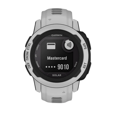 Garmin Instinct 2S Solar, Mist Gray (Garmin Certified Refurbished)