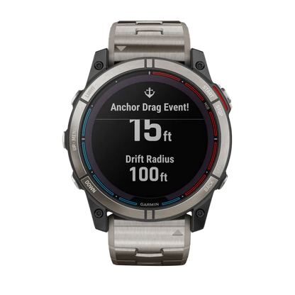 Garmin Quatix 7X Solar, Marine GPS Smartwatch with Solar Charging (Garmin Certified Refurbished)
