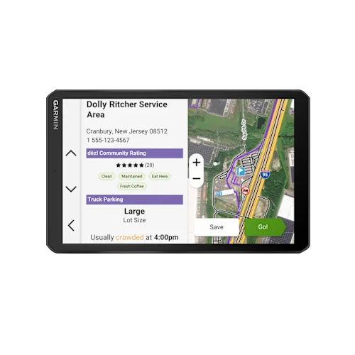 Garmin Dezl OTR820, navigateur GPS pour camion 8 pouces (010-02925-00)