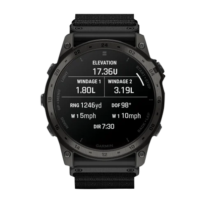 Montre GPS tactique haut de gamme Garmin Tactix 7, édition AMOLED avec écran couleur adaptatif (010-02931-00)