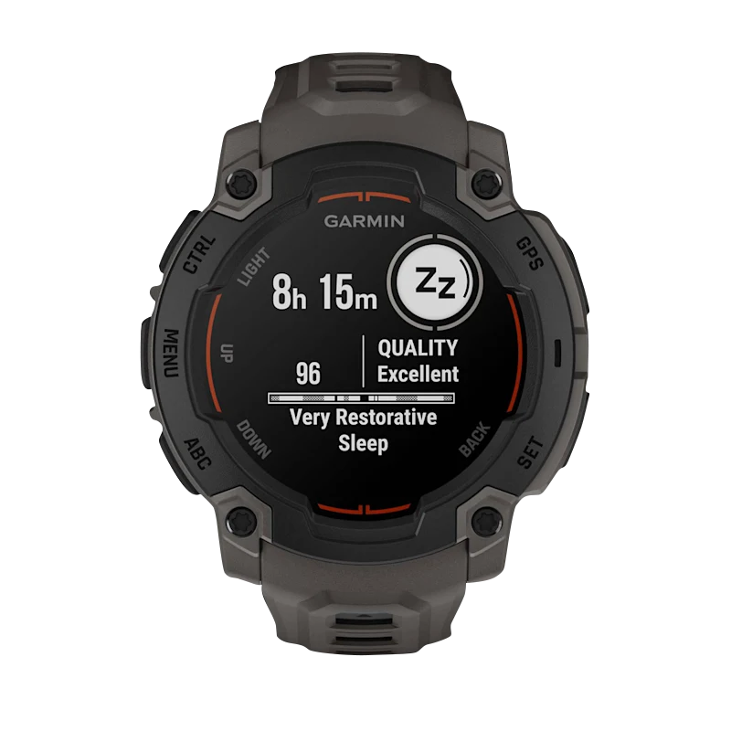 Garmin Instinct E, (45mm) Black with Charcoal Band (010-02933-00)