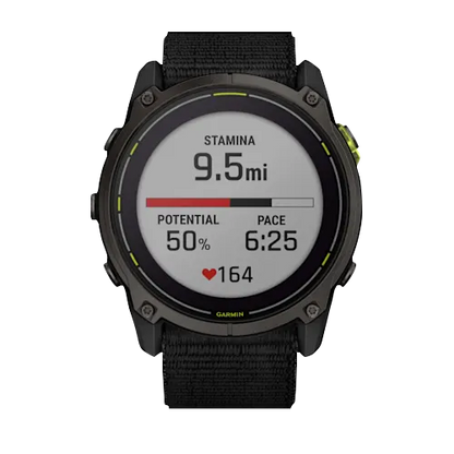 Garmin Enduro 3 Black, Ultraperformance GPS Smartwatch with Navigation, Activity, and Health Features (010-02751-00)