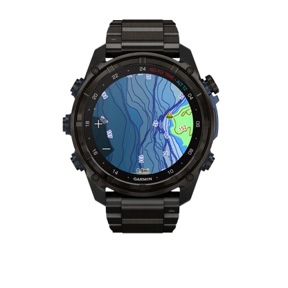 Garmin Descent Mk3i, 51 mm Carbon Gray DLC Titanium with DLC Titanium Band (010-02752-13)
