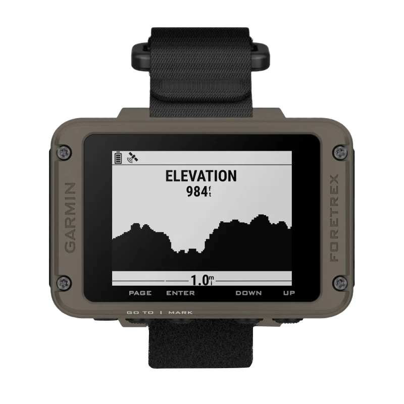 Garmin Foretrex 901 Ballistic Edition Wrist-Mounted GPS Navigator with Strap (010-02760-00)