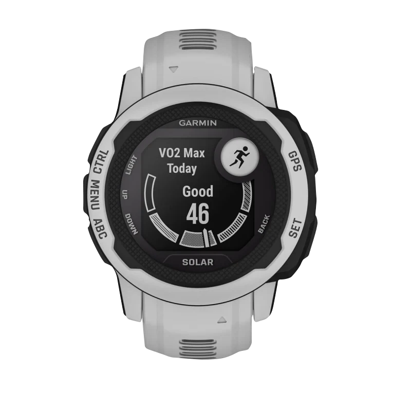 Garmin Instinct 2S Solar, Mist Gray (Garmin Certified Refurbished)