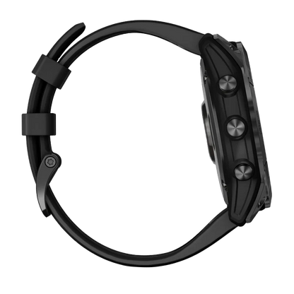 Garmin Fēnix 7X, édition solaire Gris ardoise avec bracelet noir (reconditionné certifié Garmin) 