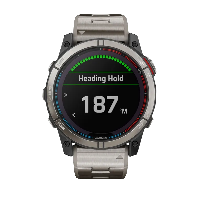 Garmin Quatix 7X Solar, Marine GPS Smartwatch with Solar Charging (Garmin Certified Refurbished)