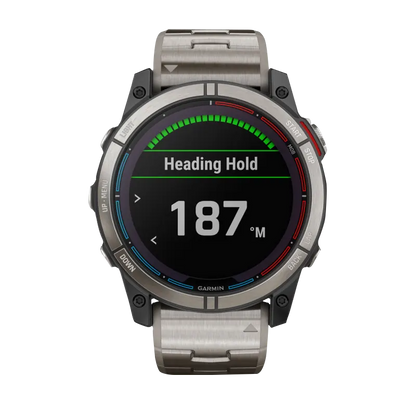 Garmin Quatix 7X Solar, Marine GPS Smartwatch with Solar Charging (Garmin Certified Refurbished)
