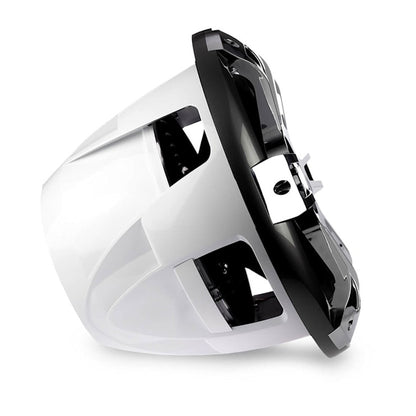 Garmin Fusion Signature Series 3 marine subwoofer, white enclosure with black mounting plate