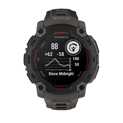 Garmin Instinct E, (45mm) Black with Charcoal Band (010-02933-00)