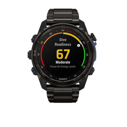 Garmin Descent Mk3i, 51 mm Carbon Gray DLC Titanium with DLC Titanium Band (010-02752-13)