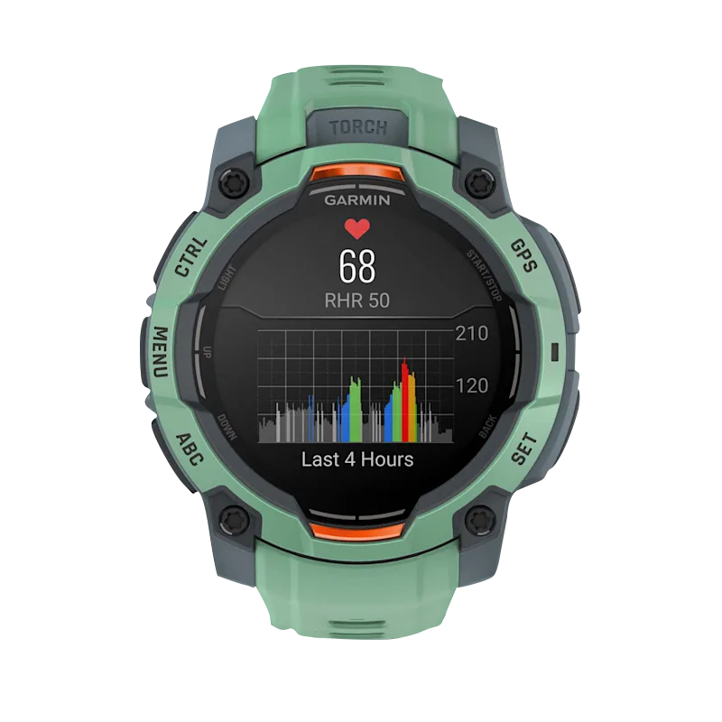 Garmin Instinct 3 AMOLED, (45mm) Neo Tropic with Neo Tropic Band (010-02936-01)