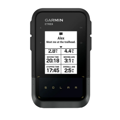 Garmin eTrex Solar Powered GPS Handheld Navigator (010-02782-00)