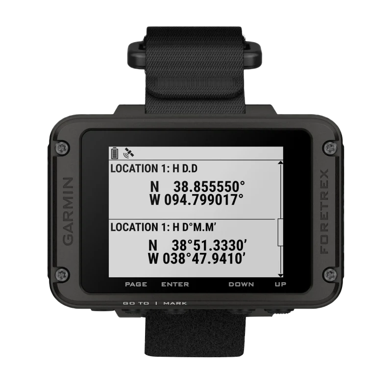 Navigateur GPS de poignet Garmin Foretrex 801 avec dragonne (010-02759-00)