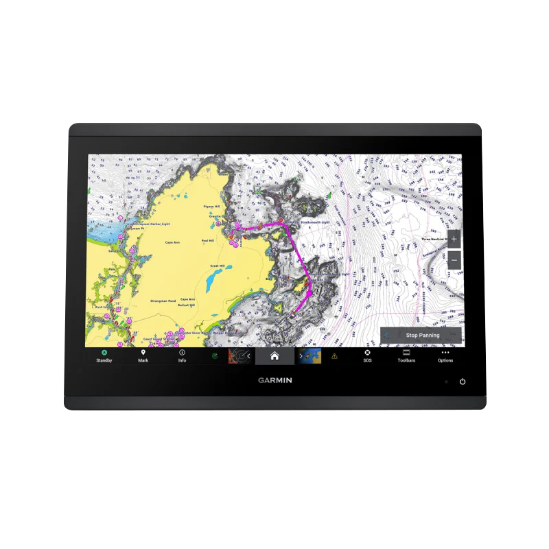 Garmin GPSMAP 1643xsv SideVü, ClearVü and Traditional CHIRP Sonar with Mapping (010-02919-03)