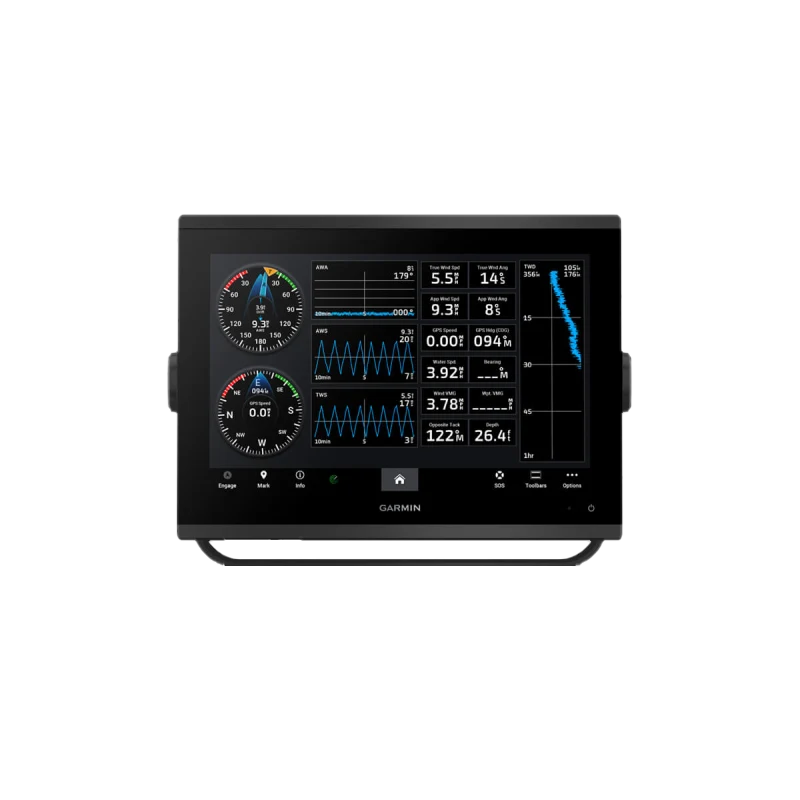 Garmin GPSMAP 1223 Non-sonar with Worldwide Basemap (010-02367-00)