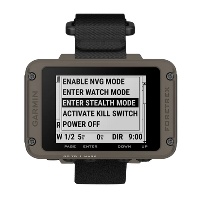 Garmin Foretrex 901 Ballistic Edition Wrist-Mounted GPS Navigator with Strap (010-02760-00)