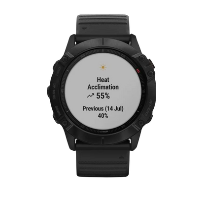 Garmin Fenix 6X Pro, Black with Black Band (Garmin Certified Refurbished)