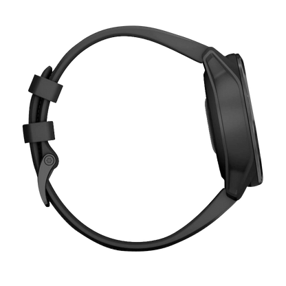 Garmin Approach S62 Black Ceramic Bezel with Black Silicone Band (Garmin Certified Refurbished)