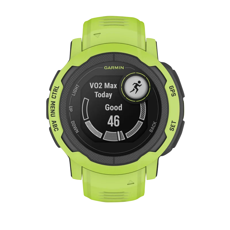 Garmin Instinct 2, Electric Lime (Garmin Certified Refurbished)
