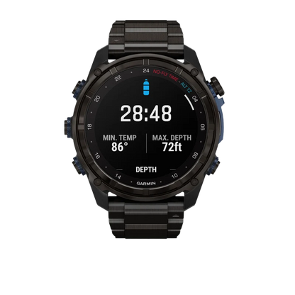 Garmin Descent Mk3i, 51 mm Carbon Gray DLC Titanium with DLC Titanium Band (010-02752-13)