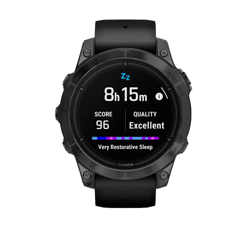 Garmin Epix Pro (Gen 2), 47 mm Standard Edition Slate Gray with Black Band (010-02803-00)