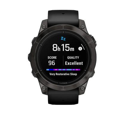 Garmin Epix Pro (Gen 2), 47 mm Sapphire Edition Carbon Gray DLC Titanium with Black Band (010-02803-10)