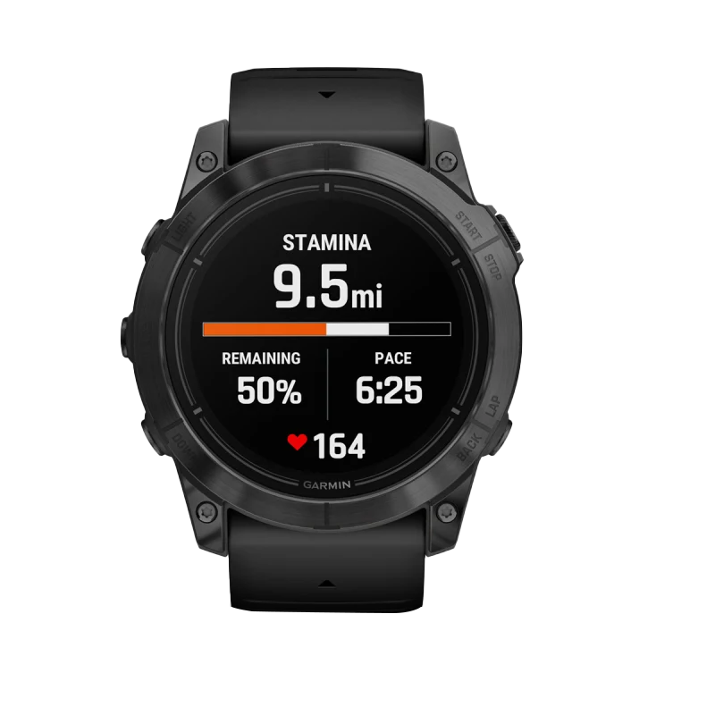 Garmin Epix Pro (Gen 2), 51 mm Édition Standard Gris Ardoise avec Bracelet Noir (010-02804-20)
